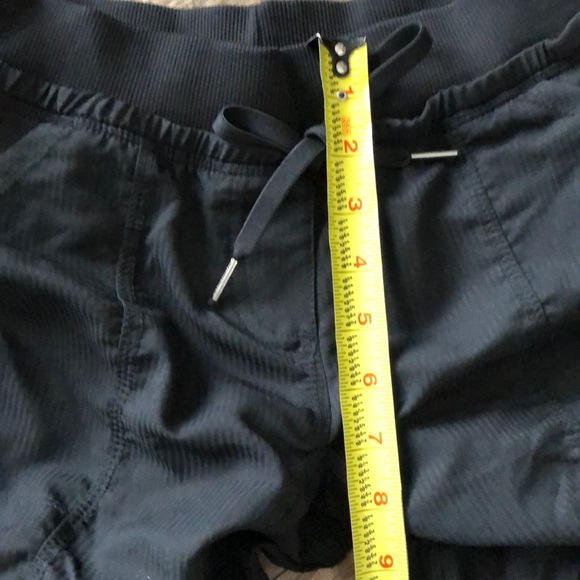 ACX black stretch waistband capris - Picture 9 of 12